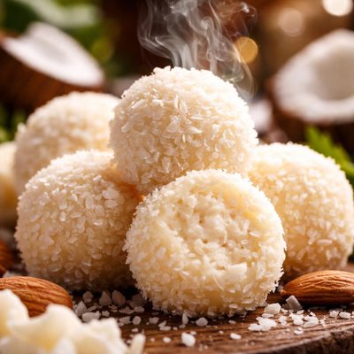 Image of Caramelos Raffaello Caseros sin Frutos Secos