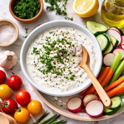 Image of Homemade Ranch Dressing Dip