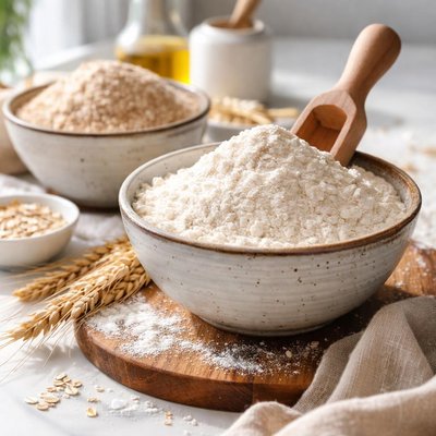 Image of Homemade Self Rising White Flour or Whole Wheat Flour