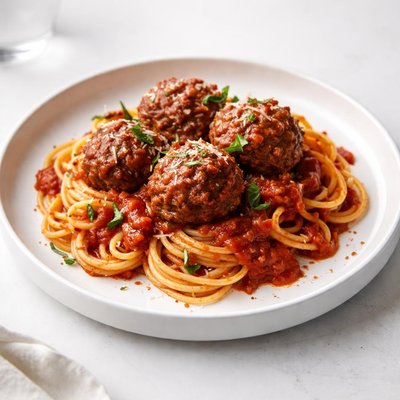 Image of Homemade Spaghetti Sauce Meatballs