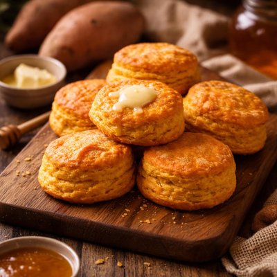 Image of Homemade Sweet Potato Biscuits