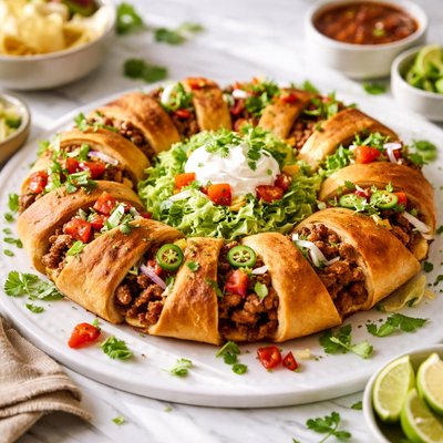 Image of Homemade Taco Ring