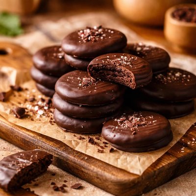 Image of Vegan Homemade Thin Mints