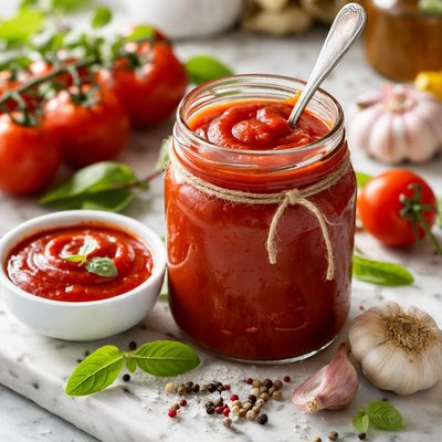 Image of Homemade Tomato Ketchup Jamie Oliver