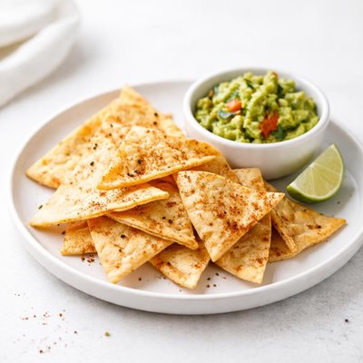 Image of Crujientes de Tortilla Caseros Bajos en Sodio