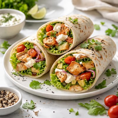 Image of Homemade Tortilla Wraps