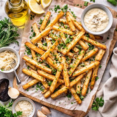 Image of Whole30 Homemade Truffle Fries