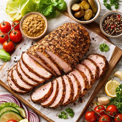 Image of Whole30 Homemade Turkey Pastrami