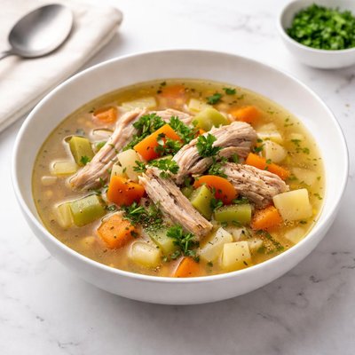 Image of Homemade Turkey Soup