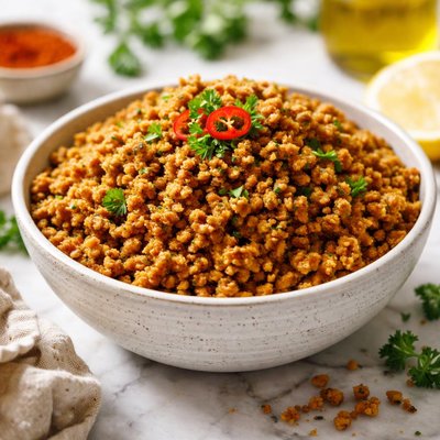 Image of Homemade Tvp Crumbles