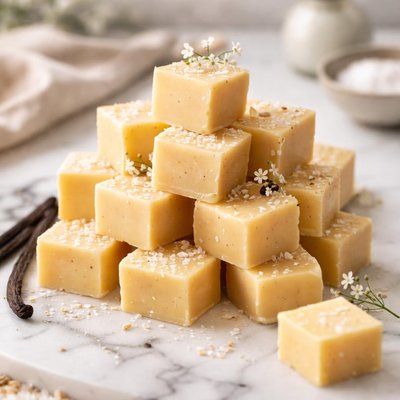Image of Homemade Vanilla Fudge