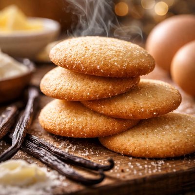 Image of Homemade Vanilla Wafers