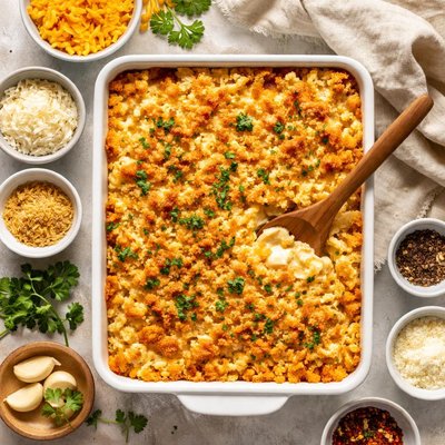 Image of Homestyle Macaroni and Cheese Bake