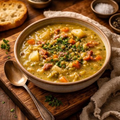 Image of Homey Split Pea Soup