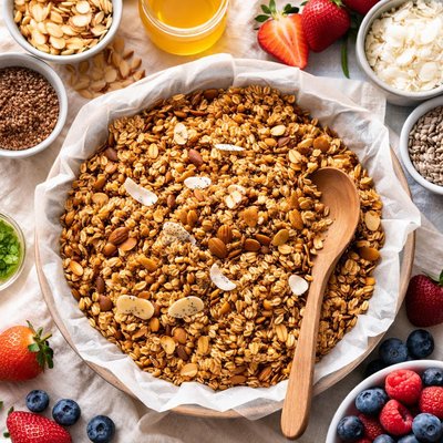 Image of Vegan Honey Almond Granola