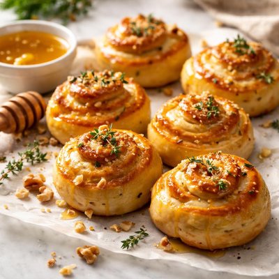 Image of Honey and Cheese Rolls