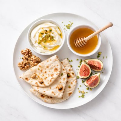Image of Honey and Cream Iranian Breakfast