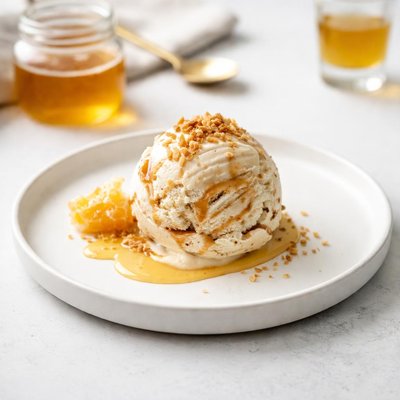 Image of Honey and Whiskey Ice Cream