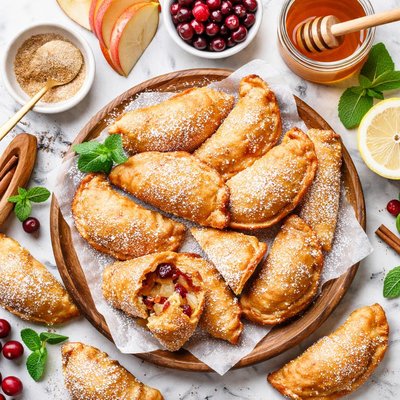 Image of Honey Apple Cranberry Fried Pies