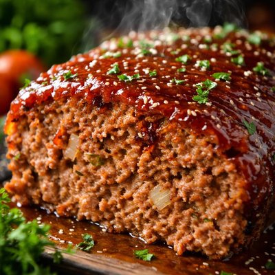 Image of Honey Barbecue Meatloaf
