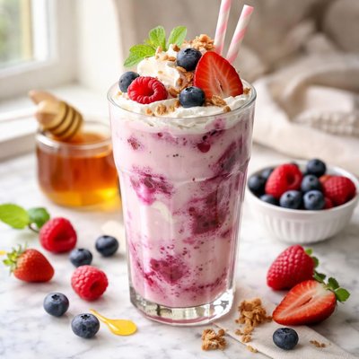 Image of Honey Berry Milk Shake