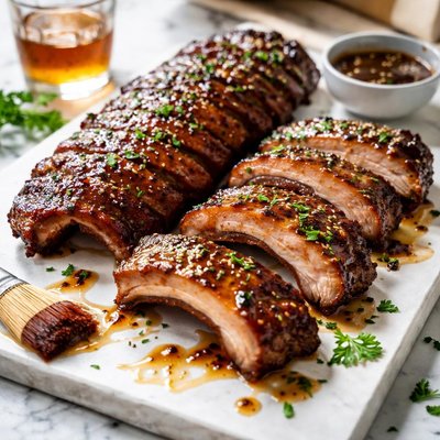 Image of Honey Bourbon Ribs