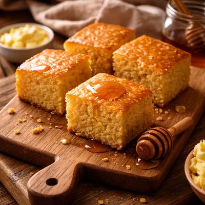 Image of Honey Buttermilk Cornbread