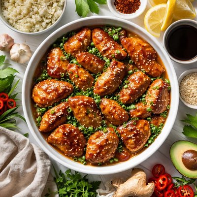 Image of Whole30 Honey Chicken