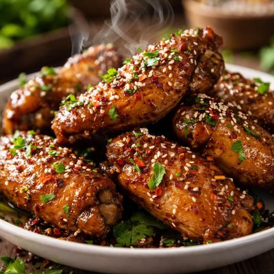 Image of Honey Coriander Chicken Wings