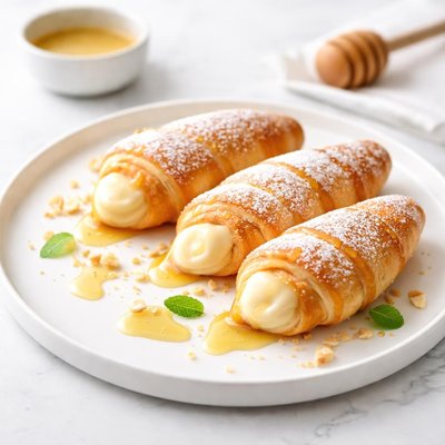 Image of Honey Cream Filled Crescents