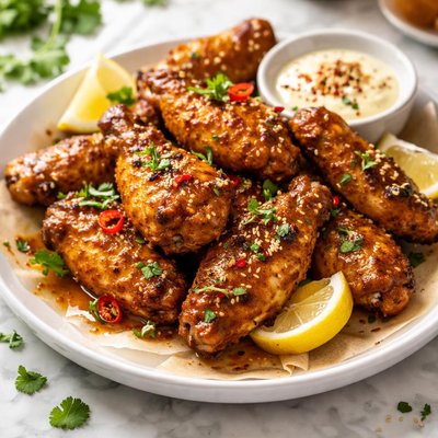 Image of Honey Curry Chicken Wings