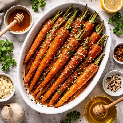 Image of Honey Garlic Carrots