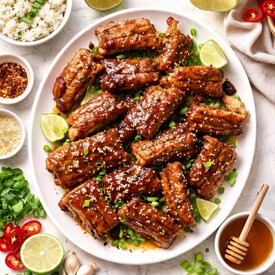 Image of Honey Garlic Pork Ribs