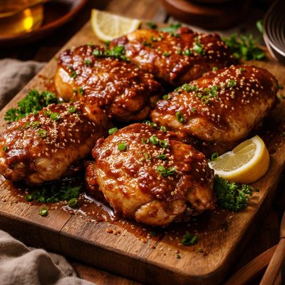 Image of Honey Ginger Baked Chicken