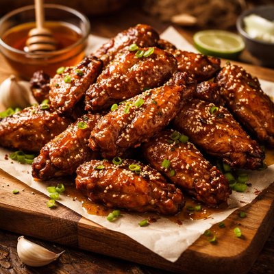 Image of Honey Ginger Chicken Wings
