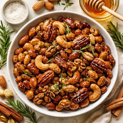 Image of Honey Glazed Mixed Nuts