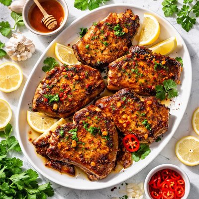 Image of Honey Glazed Pork Chops