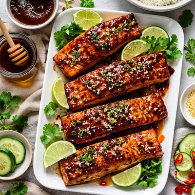 Image of Honey Hoisin Bbq Salmon
