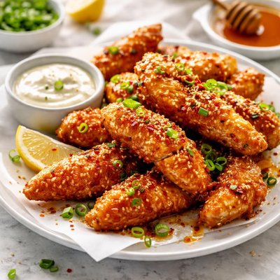 Image of Honey Hot Sauce Chicken Strips