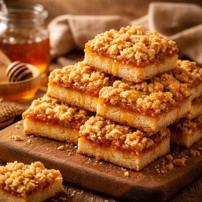 Image of Honey Jam Bars