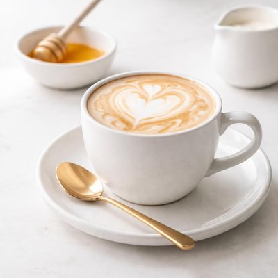 Image of Café con miel sin azúcar