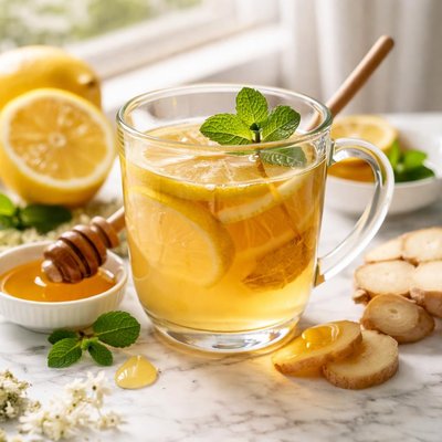Image of Honey Lemon Ginger Tea