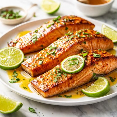 Image of Honey Lime Alder Salmon