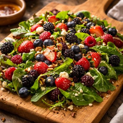 Image of Honey Lime Berries Greens