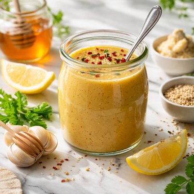 Image of Honey Miso Salad Dressing