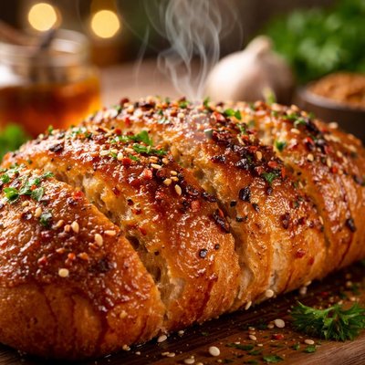 Image of Honey Mustard Bbq Bread