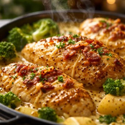 Image of Honey Mustard Chicken Casserole