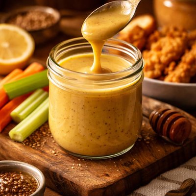 Image of Honey Mustard Dressing Dipping Sauce