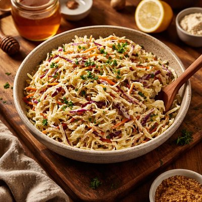 Image of Honey Mustard Horseradish Coleslaw