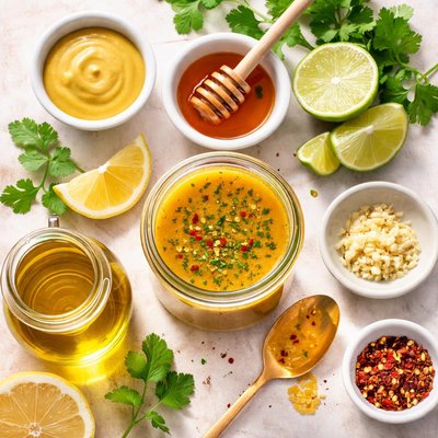 Image of Honey Mustard Lime Dressing